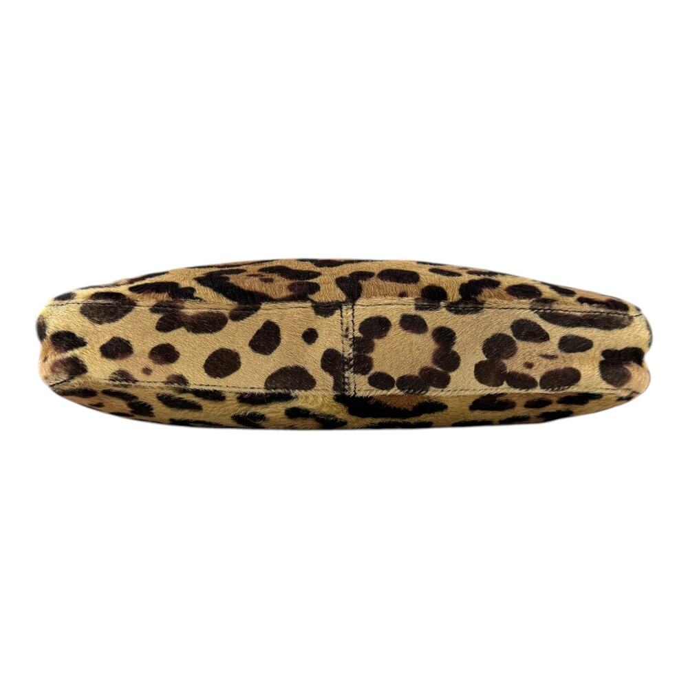 Fendi Vintage Leopard Print Calf Hair Shoulder Bag - Picture 6 of 16